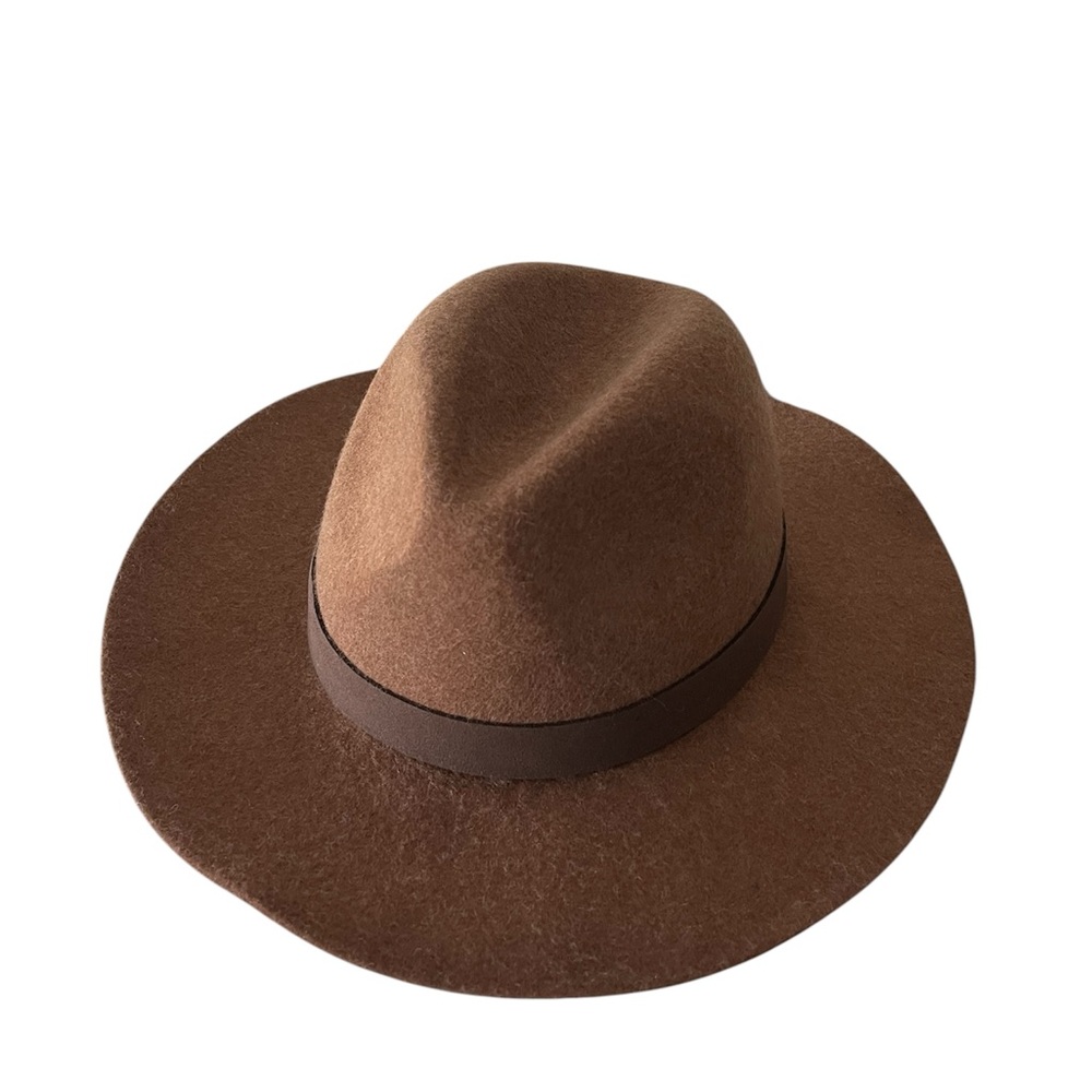 NEW Stylish Brown Fedora Hat Boho Western Festival Fashion